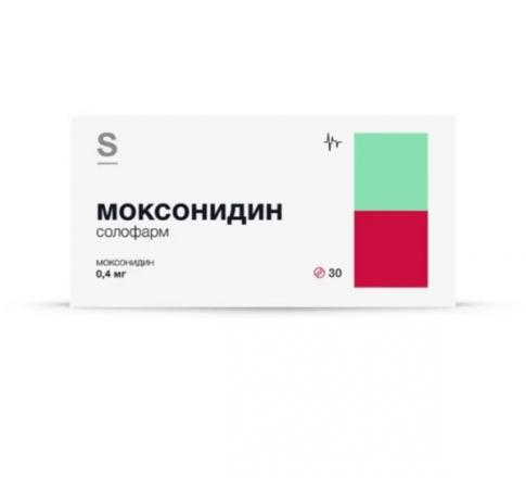 МОКСОНИДИН ГРОТЕКС табл. п/о плен. 0,4 мг №30