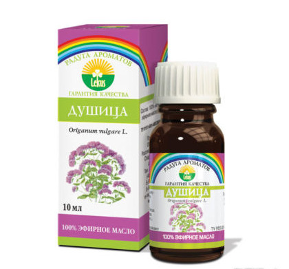 МАСЛО ЭФИРНОЕ ДУШИЦА ЛЕКУС 10 мл