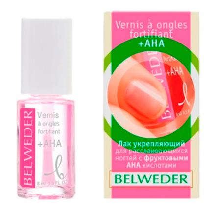 БЕЛЬВЕДЕР ЛАК ДЛЯ НОГТЕЙ 8 мл с фрук.кислотами