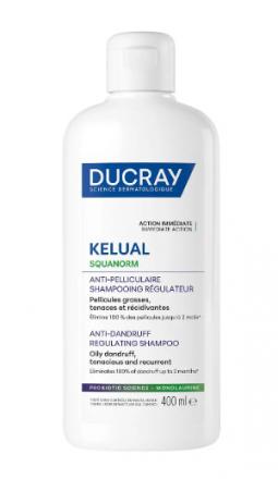 ДЮКРЭ (DUCRAY) КЕЛЮАЛЬ SQUANORM ШАМПУНЬ 400 мл регулирующ.