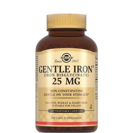 СОЛГАР ЛЕГКОДОСТУПНОЕ ЖЕЛЕЗО ДЖЕНТЛ АЙРОН капс. №180