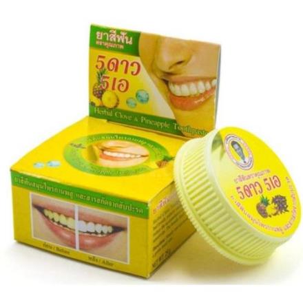 5 STAR COSMETIC ЗУБНАЯ ПАСТА 25 гр ананас