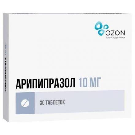 АРИПИПРАЗОЛ ОЗОН табл. 10 мг №30