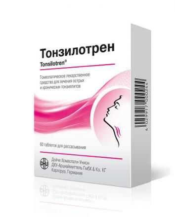 ТОНЗИЛОТРЕН табл. №60
