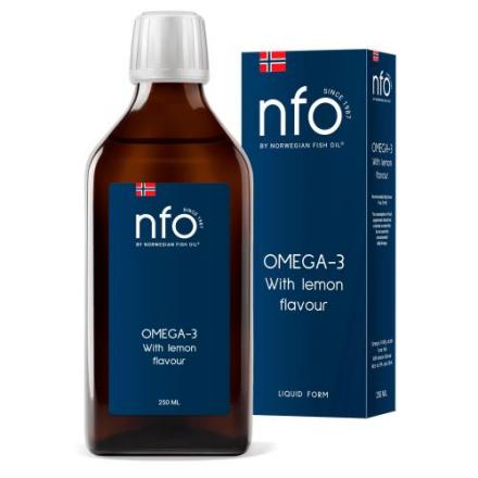 NFO (НФО) ОМЕГА-3 р-р внутр. лимон фл. 250 мл