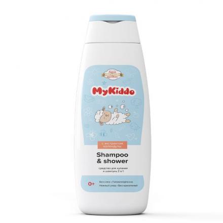 MYKIDDO СРЕДСТВО ДЛЯ КУПАНИЯ И ШАМПУНЬ 300 мл