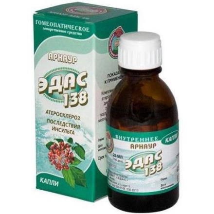 ЭДАС-138 (АРНАУР) гомеопат. капли внутр. фл. 25 мл