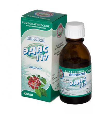 ЭДАС -117 (ЛАРИНОЛ) капли внутр. 25 мл