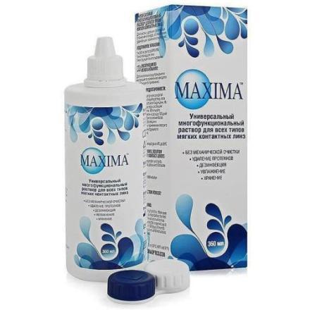 РАСТВОР ДЛЯ ЛИНЗ МАКСИМА 360 мл