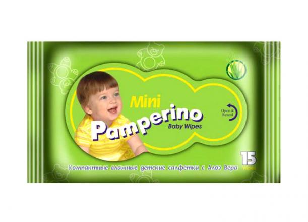 ПАМПЕРИНО САЛФЕТКИ ВЛАЖНЫЕ ДЕТСКИЕ №15
