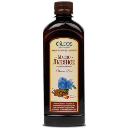 ЛЬНЯНОЕ ОЛЕОС масло внутр. фл. 350 мл