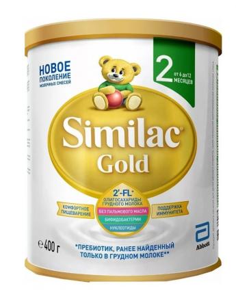 СИМИЛАК ГОЛД СМЕСЬ СУХАЯ МОЛОЧНАЯ-2 400 гр