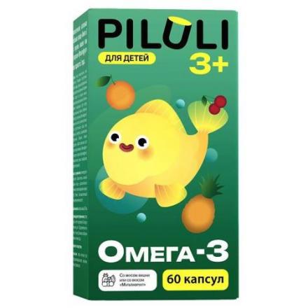 PILULI ОМЕГА-3 капс. для детей №60