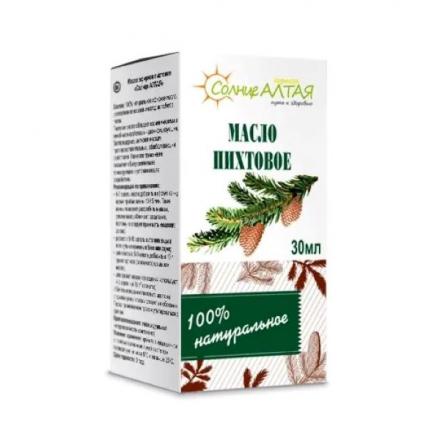МАСЛО ЭФИРНОЕ ПИХТА фл. 30 мл