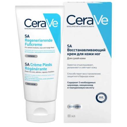 ЦЕРАВЕ (CERAVE) КРЕМ ДЛЯ НОГ 88 мл для сухой, потреск. кожи