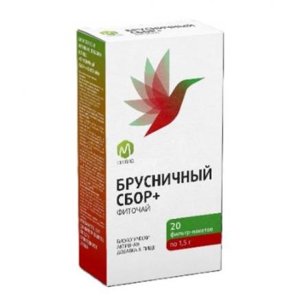 М АКТИВ СБОР БРУСНИЧНЫЙ ф/п №20
