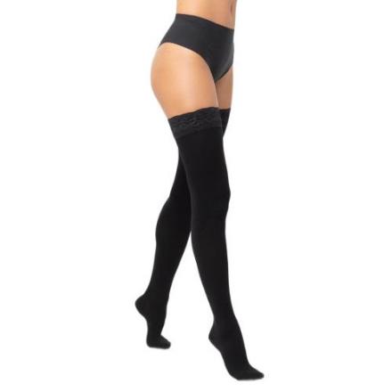 ЧУЛКИ КОМПРЕССИОННЫЕ ИНТЕКС черные 2 класс компр. р.XL