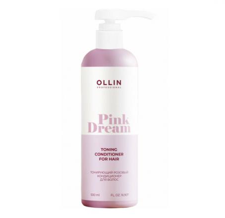 OLLIN PINK DREAM КОНДИЦИОНЕР ДЛЯ ВОЛОС ТОНИРУЮЩИЙ 500 мл