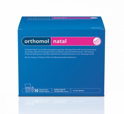ОРТОМОЛЬ НАТАЛ ПЛЮС капс. №30 + пак. №30