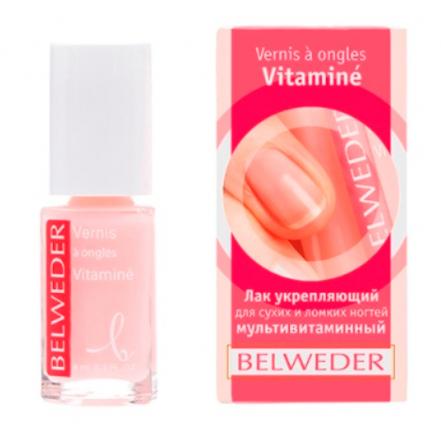 БЕЛЬВЕДЕР ЛАК ДЛЯ НОГТЕЙ 8 мл мультивитаминный