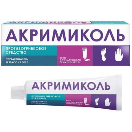 АКРИМИКОЛЬ крем 2% туба 30 гр