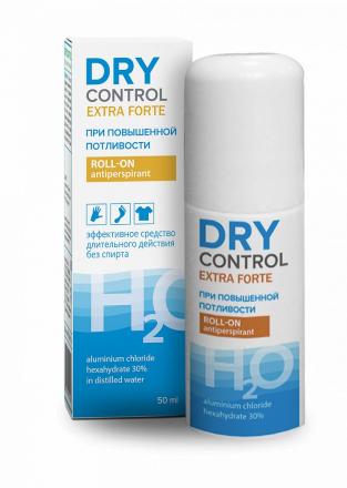 ДРАЙ КОНТРОЛ ЭКСТРА ФОРТЕ ДЕЗОДОРАНТ РОЛИК 50 мл без спирта