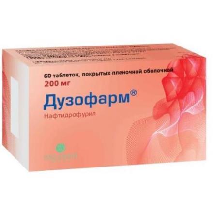 ДУЗОФАРМ табл. п/о плен. 200 мг №60