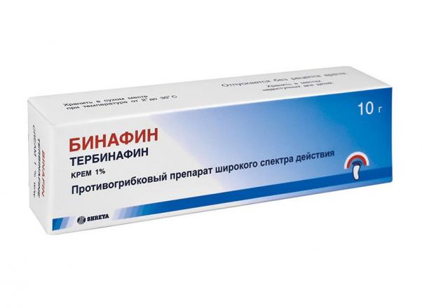 БИНАФИН крем 1% туба 10 гр