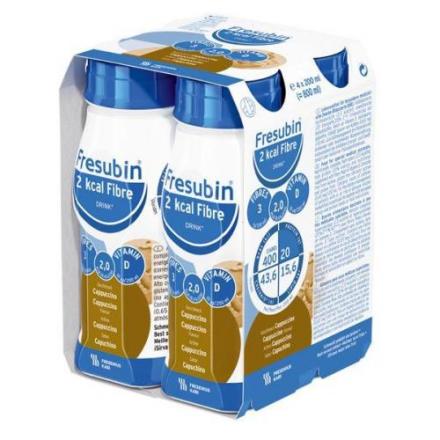 ФРЕЗУБИН СМЕСЬ ДЛЯ ЭНТЕР. ПИТАНИЯ с пищевыми волокнами капучино 200 мл №4