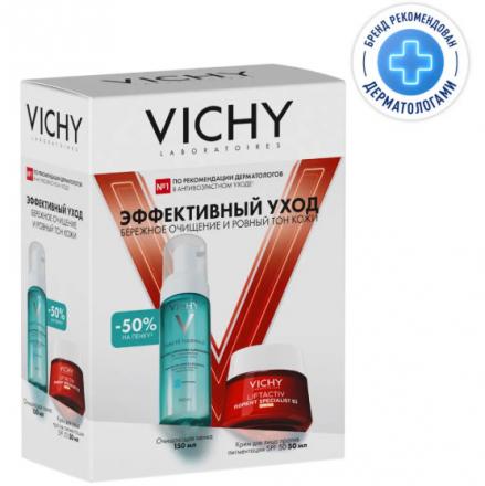 ВИШИ (VICHY) ЛИФТАКТИВ НАБОР (крем д/лица + пенка очищ.)