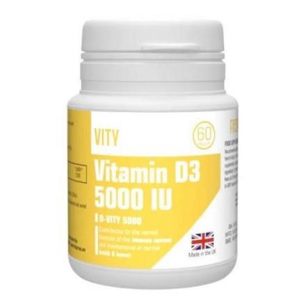 ВИТАМИН Д3 ВИТИ табл. 5000 МЕ №60