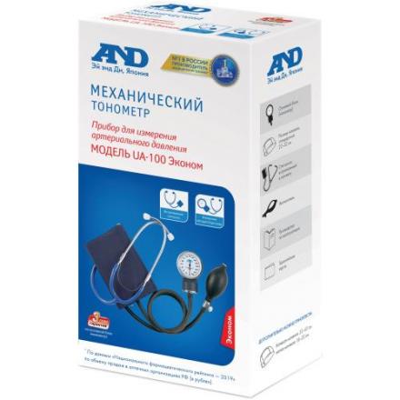 ЭЙ ЭНД ДИ (AND) ПРИБОР (ТОНОМЕТР) ИЗМ. АРТ. ДАВЛЕНИЯ МЕХАНИЧЕСКИЙ UA-100 ЭКОНОМ