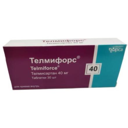 ТЕЛМИФОРС табл. 40 мг №30