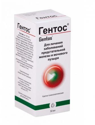 ГЕНТОС капли внутр. фл.- кап. 50 мл