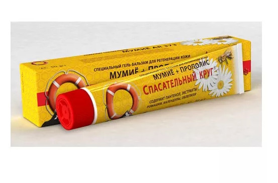 СПАСАТЕЛЬНЫЙ КРУГ МУМИЕ- ПРОПОЛИС КРЕМ ДЛЯ РУК 100 мл