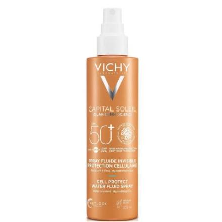 ВИШИ (VICHY) К.С. СПРЕЙ-ФЛЮИД СОЛНЦЕЗАЩИТНЫЙ 200 мл SPF 50+ легкий