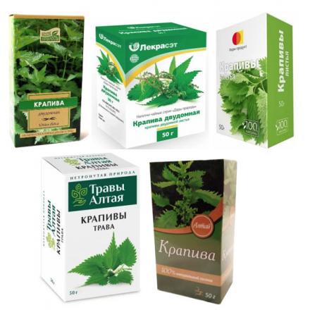 ФИТОЧАЙ КРАПИВА ЛИСТЬЯ 50 гр