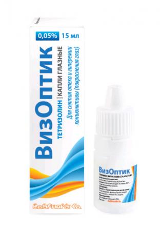 ВИЗОПТИК РОМФАРМ капли глазные 0,05 % фл.- кап. 15 мл