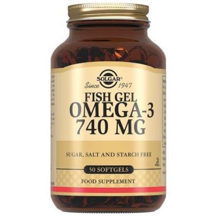 СОЛГАР РЫБНЫЙ ЖИР ОМЕГА-3 740 капс. №50