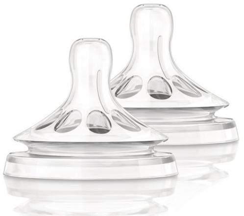 АВЕНТ NATURAL СОСКА СИЛИКОНОВАЯ №2 80510 (651/27) для новорожденного