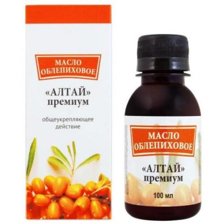 ОБЛЕПИХОВОЕ МАСЛО АЛТАЙ ПРЕМИУМ ВИТАТЕКА р-р масл. внутр. фл. 100 мл
