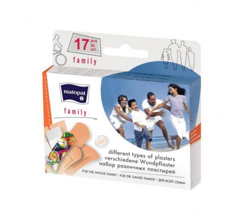 ЛЕЙКОПЛАСТЫРЬ НАБОР МАТОПАТ фэмили №17