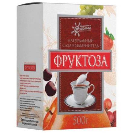 ЗАМЕНИТЕЛЬ САХАРА ПОРОШОК ФРУКТОЗА 500 гр