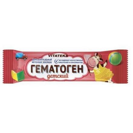ГЕМАТОГЕН ДЕТСКИЙ ВИТАТЕКА пастилки 40 гр