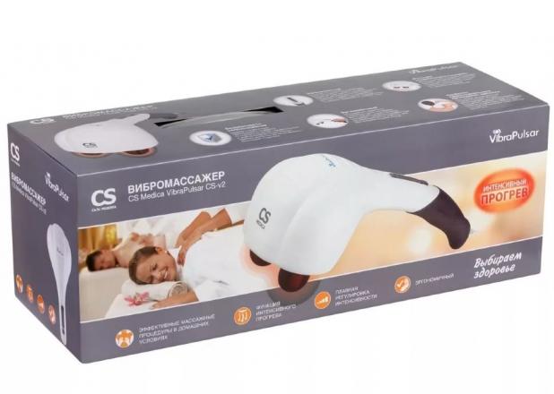 СИЭС МЕДИКА (CS MEDICA) ВИБРОМАССАЖЕР CS-V2 интенсивный прогрев