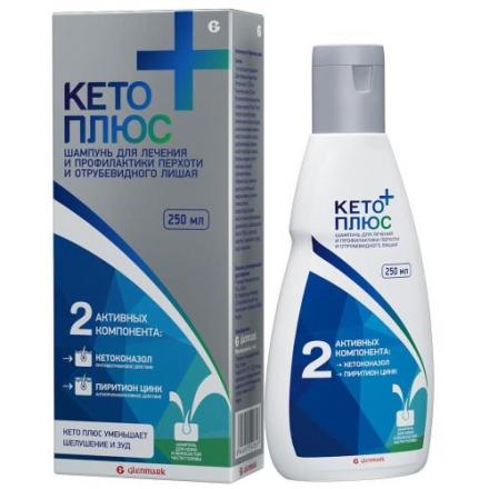 КЕТО ПЛЮС шампунь фл. 250 мл