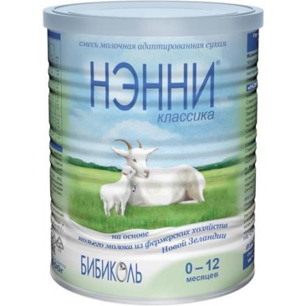 НЭННИ КЛАССИКА СМЕСЬ МОЛОЧНАЯ НА КОЗЬЕМ МОЛОКЕ 800 гр