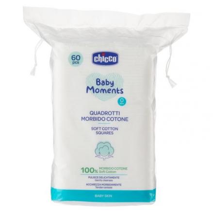 CHICCO BABY MOMENTS ВАТНЫЕ ДИСКИ ДЕТСКИЕ №60 0+