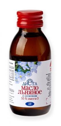 ЛЬНЯНОЕ МАСЛО с селеном 100 мл