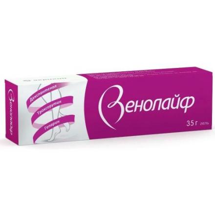 ВЕНОЛАЙФ гель туба 35 гр
